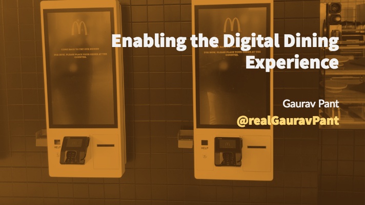 Enabling the Digital Dining Experience