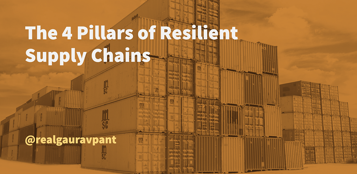 The 4 Pillars of Resilient Supply Chains
