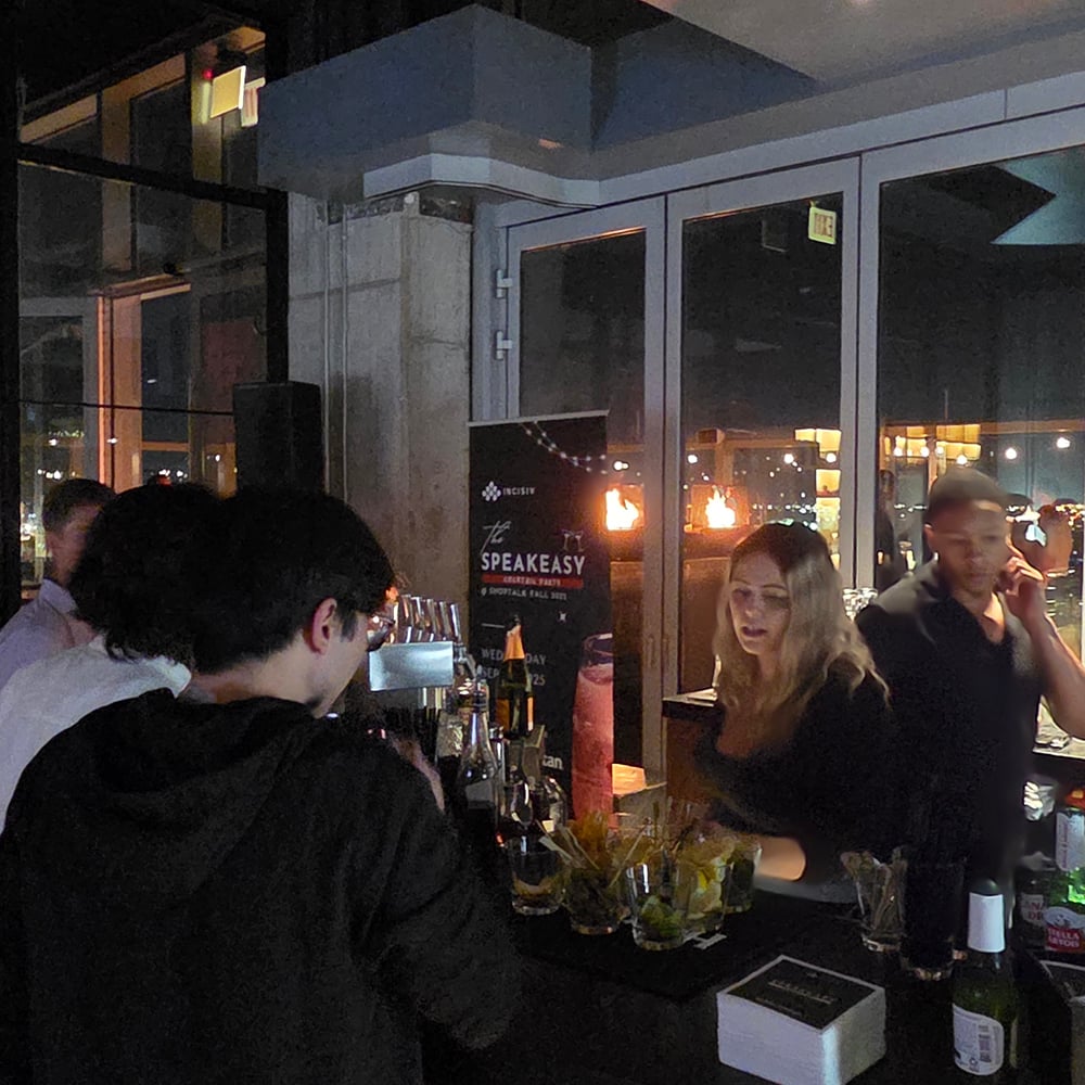 Cocktail party at shoptalk fall