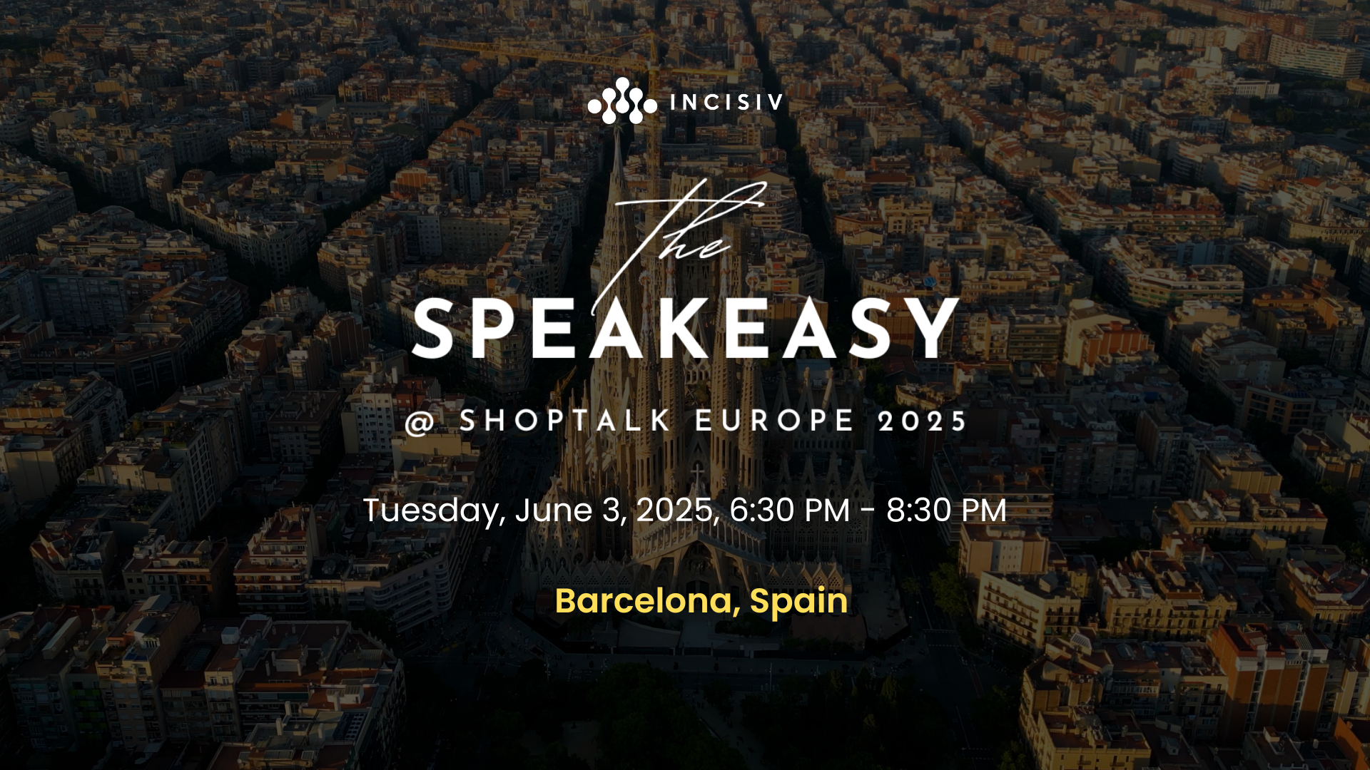 Speakeasy @ Shoptalk Europe 2025