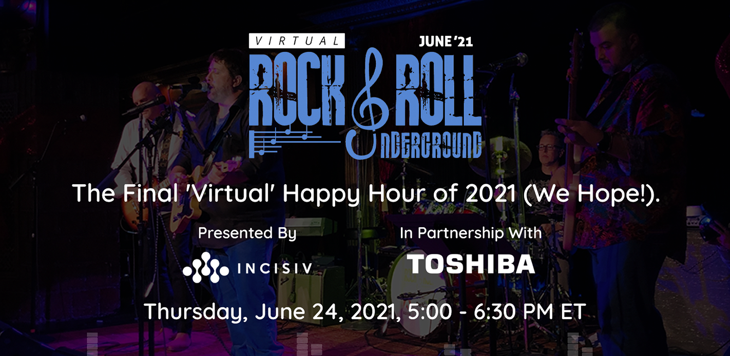 Virtual Rock & Roll Underground June 2021