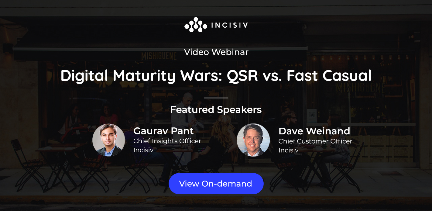 Digital Maturity Wars: QSR vs. Fast Casual