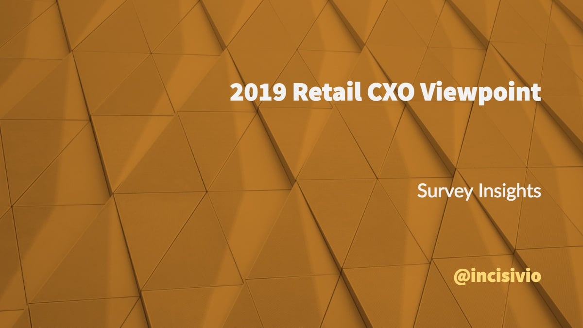 2019 Retail CXO Viewpoint