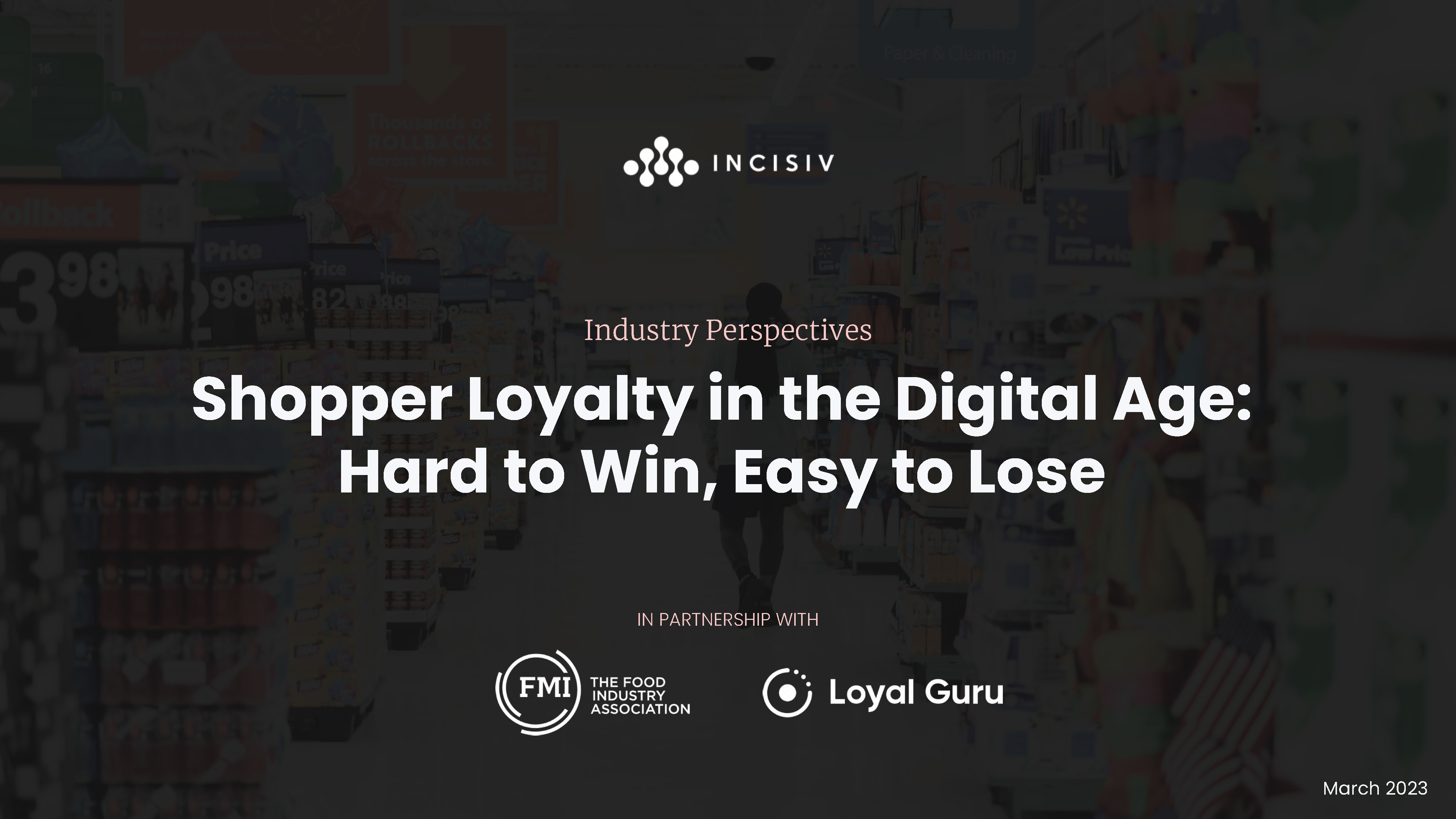 Shopper Loyalty in the Digital Age: Hard to Win, Easy to Lose