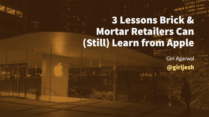 3 Lessons Brick & Mortar Retailers Can (Still) Learn from Apple