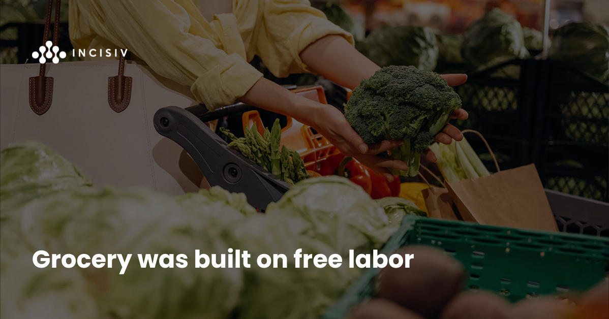 Grocery was built on free labor