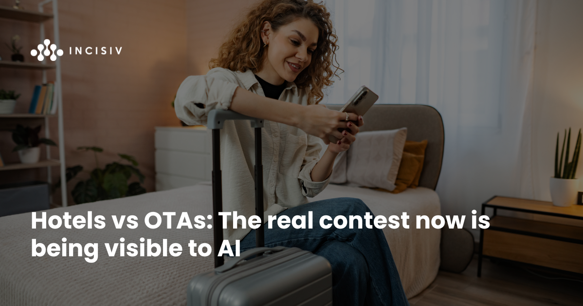 Hotels vs OTAs: The real contest now is being visible to AI