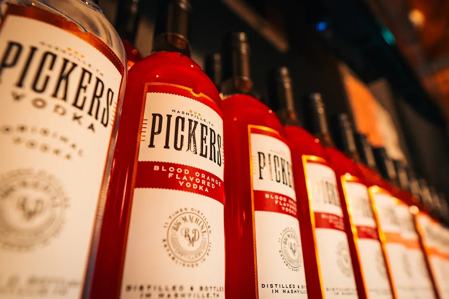 Pickers vodka and spirits at The Borchetta Bourbon Experience