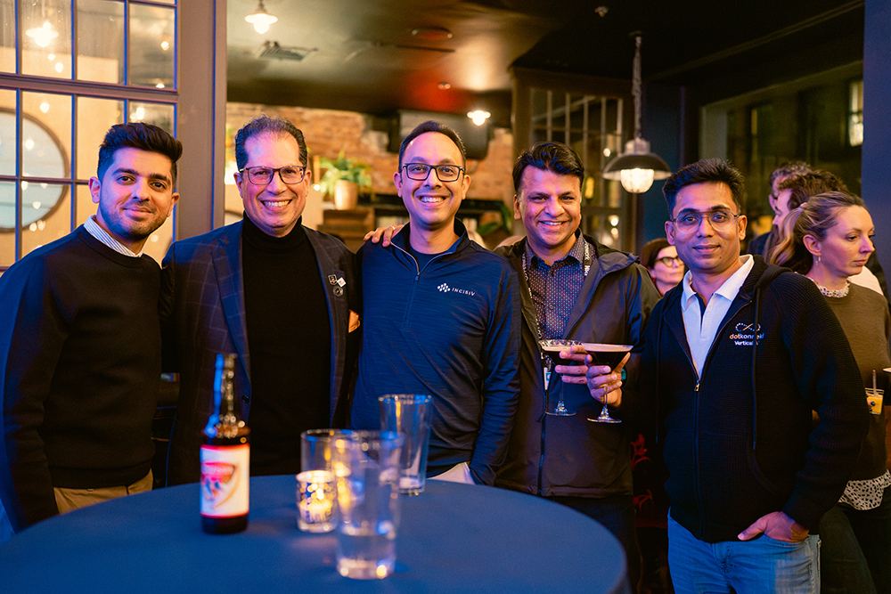 Industry and technology leaders together at Incisiv’s Happy Hour