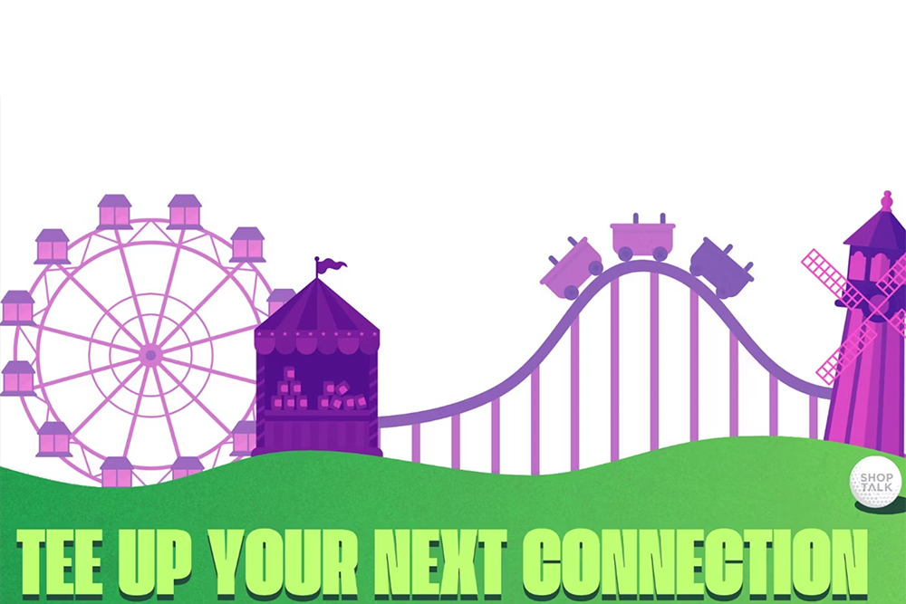 Shoptalk tee off